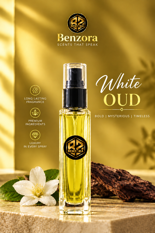 Benzora White Oud Eau de Parfum - 10 ml (Unisex)