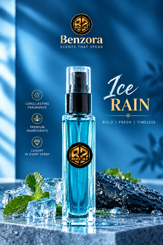 Benzora Ice Rain Eau de Parfum - 10 ml (Male)